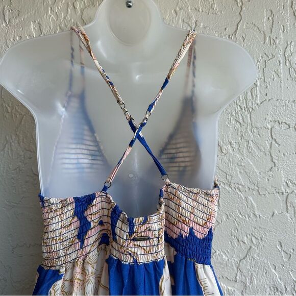 MAAJI Dress Women Large Bouquet Jessy Floral Short Coverup Boho - Picture 7 of 11